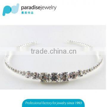 Ladies Chunky Necklace China Wholesale Rhinestone Collar Choker Necklace