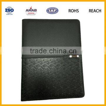 Alibaba wholesale leather notebook cover file folder cover document cover