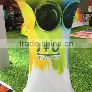 the stretch pop up stand fabric packed in rolls made in Haining