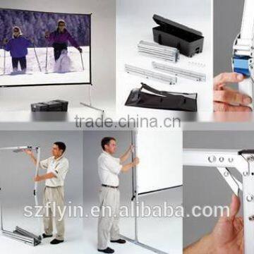 Outdoor Use Fast Folding Projector Screen 300 Inches Projector Screen photo-6