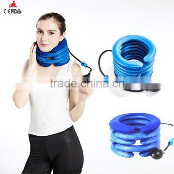 As Seen On TV Medical Cervical Neck Collars inflatable cervical traction For Emergency and daily life neck support Use