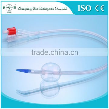 Disposable silicon urinary catheter size-2 way and 3 way urinary catheter