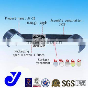 JY-20|EXW stainless steel zinc plated metal tube joint clamp