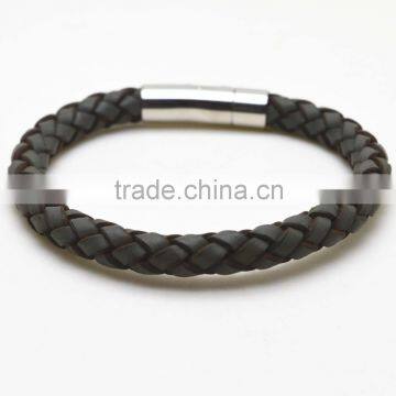 2016 wholesale fashion mens bulk leather bracelet for men