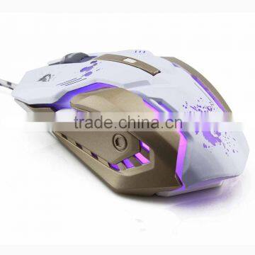 Optical Adjustable 6D Buttons LED USB Wired Gaming Mice mouse for Laptop PC