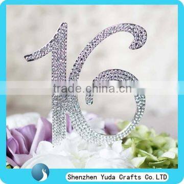 wholesale glitter acrylic cake topper birthday cake topper letters