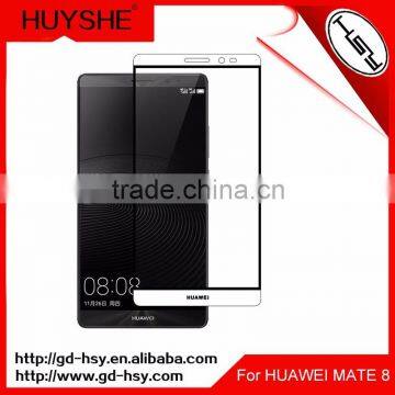 Premium Mobile Phone Accessories Wholesale Tempered Glass For Huawei Mate 8 Full Cover Screen Film Protector