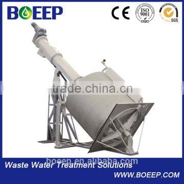 Rotary type drum screen for paper mill sewage treatment