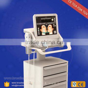 anti-wrinkle machine face lift high intensity focused ultrasound for wrinkle removal system