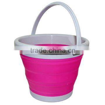 Multifunction Retractable Portable Fishing Cleaning Silicone Ice Folding bucket