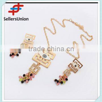No.1 Yiwu & Ningbo Exporting Commission Agent Wanted Unique Design Chain Fancy Custome Necklace Sets Jewelry Set photo-4