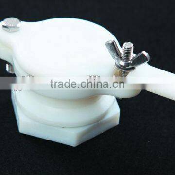 stainless steel/plastic honey valve for honey extractor