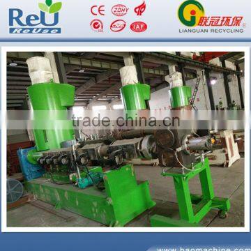 pelletizing line for recycling waste PE/PP