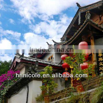 Lijiang Famous tourist attraction roofing system