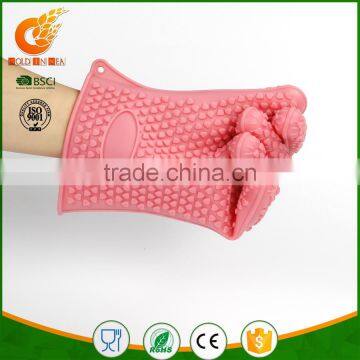 Silicone Glove Baking Microwave Cooking Mitts Kitchen Heat Resistant Oven Glove