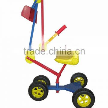 Kid manual digger toy Simple ride-on excavator toy