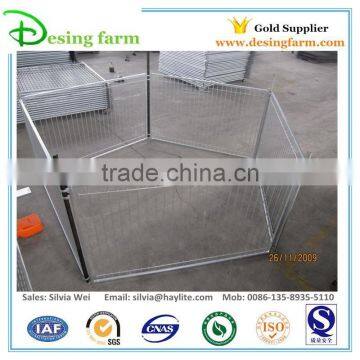 Galvanized safety swimming pool fence