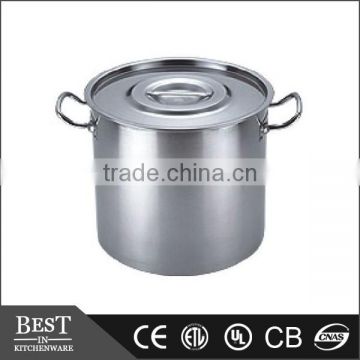 Stainless steel commercial HK stackable soup pot with Lid