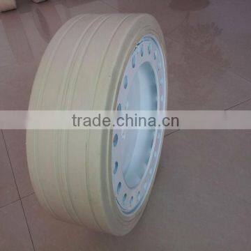 Good Price Fast Delivery 406x125 323x100 Jlg Solid Tire Wheel for Elevator Platform photo-2