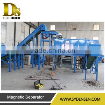 Eccentric eddy current separator for waste steel recycling price made in China