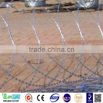 Razor Barbed Wire/Galvanied Razor Barbed Wire Fence/Razor Barbed Wire Fencing Wholesale(Factory)