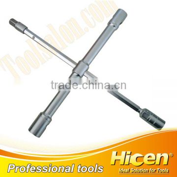 Cross Rim Wrench with 4 Way