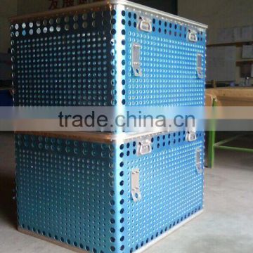 Aluminum sterilization container, medical container, aluminum alloy hospital using container