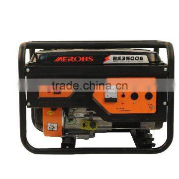 BSGE3500E Knife model Chongqing China AEROBS Protable Electrical Gasoline Generator Prices