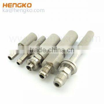 Sintered diffusing porous metal stainless steel