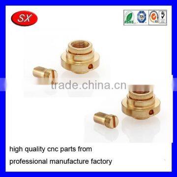 Custom Brass Valve Seat Auto Spare Parts Hex Nuts Machining Service Parts photo-3