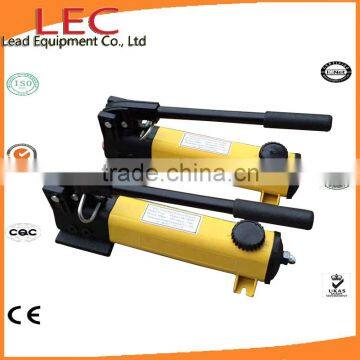 LEC EP-142 ISO Certificate Light Weight Single Acting Hydraulic Hand Oil Pump photo-3