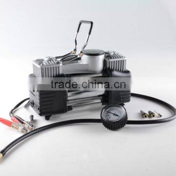 H10063 12V Double-Cylinder Car inflatable Pump Air Compressor Tire Inflators Tool