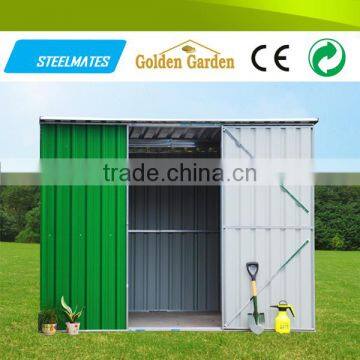 popular colorized outdoor china steel sheds