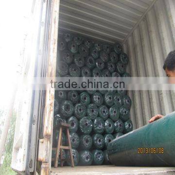 An actual factory for agricultural green sun shade netting HDPE+UV stabilizer