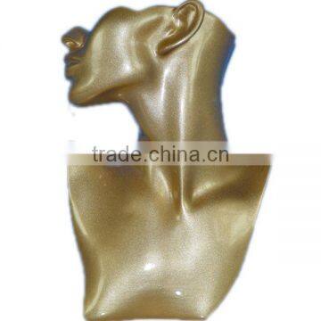 Fiberglass necklaces bust jewelry display mannequin shoulder