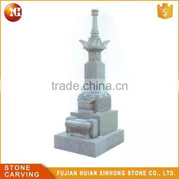 High Quality Black Granite Tombstone photo-5