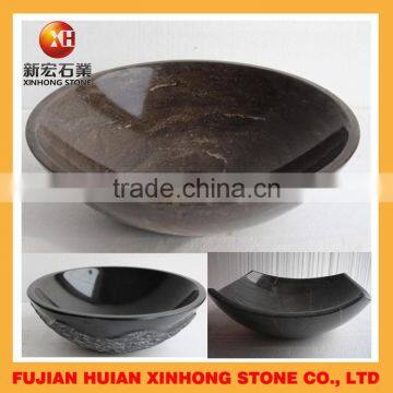 Polished Stone Basin, Stone Hand Washing Sink With Irregular Shape photo-2