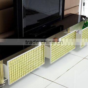 Elegant 304 Stainless Steel TV Cabinet And Coffee Table photo-6