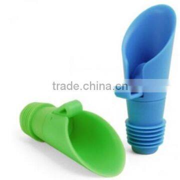 Colorful Wine Bottle Pourers and Stoppers photo-2