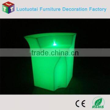 Rechargeable Battery Operated RGBW Color Change Illuminated LED Bar Counter photo-2
