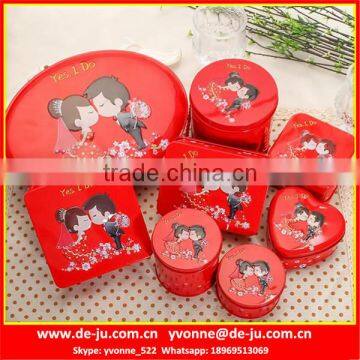 Various Wedding Invitation Candy Tin