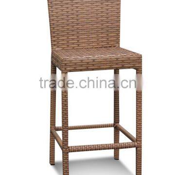 2017 Trade Assurance Hot Sale Outdoor Faint 7 Piece Bar Stool Woven Rattan Dinning Bar Table Set Furniture photo-3