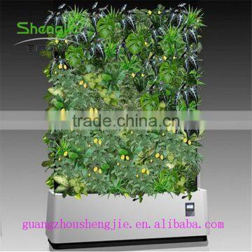 SJLJ013400 Artifcial Grass Wall Decorative Plastic Garden Hedge With Pot photo-2