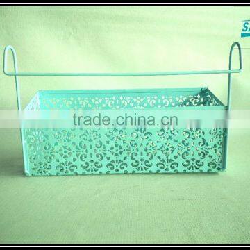 2016 Hot Hanging Storage Racks Ornamental Engraving Basket photo-3