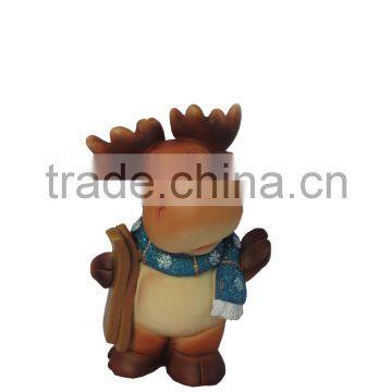 2014 New Handmade Resin Christmas Reindeers Gift for Sale photo-2