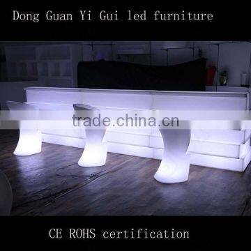 High Quality Party for Events Used Illuminated LED Outdoor Furniture Table photo-4