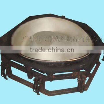 rotational molding rotomold for plastic lampshade