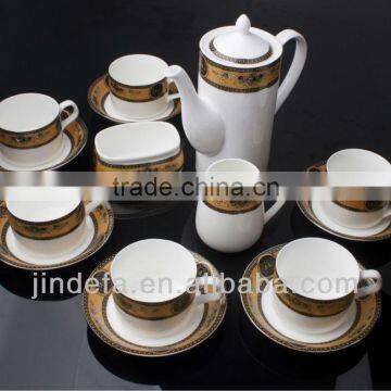 Porcelain/ceramic Tea Coffee Set