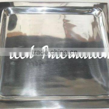 High Quality Metal Serving Tray With Handles,Designer Metal Serving Trays photo-1