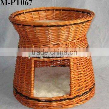 wicker pet cage&basket